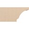 Ekena Millwork 4in. W x 8in. H x 16in. L Moab Woodgrain TimberThane Rafter Tail, Primed Tan RFTUR04X08X16MOARCPR - alternate 4